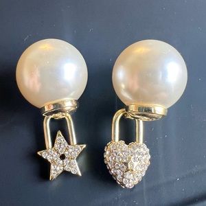 Auth Dior earrings